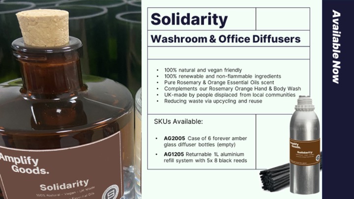 Amplify Goods Solidarity Diffusers